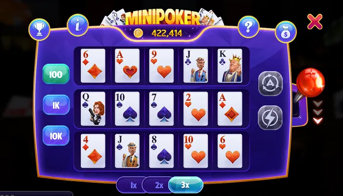 choi Mini Poker tai May88 1